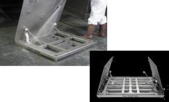 Avery Weigh-Tronix FCQH Series Stainless
                        Steel Hinge Top