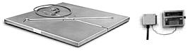 Cambridge SS660-St Series Stainless Steel
                        with Removable Slide Top Floor Scales