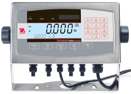 Ohaus Washdown Stainless Steel Advanced
                      Multifunctional Weight Indicator