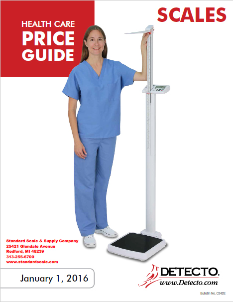 Detecto Health Care Price Guide 2016