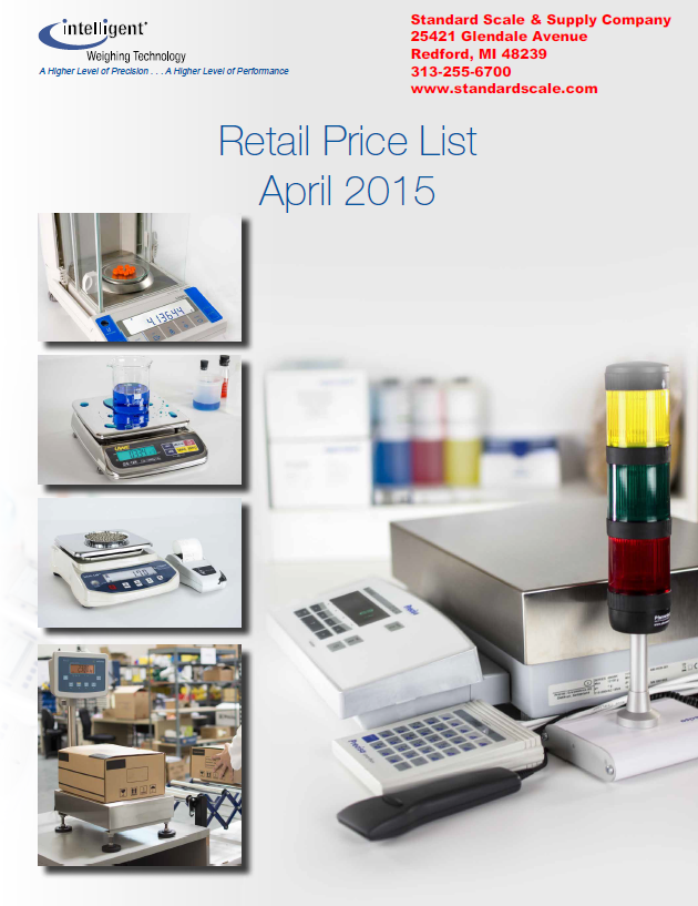 Intelligent
                                Weighing 2015 Catalog