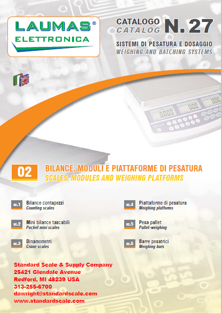 LAUMAS Elettronica Scales, Platforms,
                            and Modules