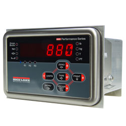 Rice Lake Weighing Systems 880
Performance Series Panel Mount
Indicator/Controller Rice Lake Weighing Systems 880 Performance
Series Panel Mount Indicator/Controller